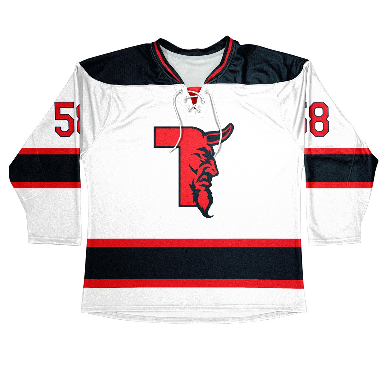 Unisex Custom High Quality Sublimation Ice Hockey Jersey embroidery Logo Set with OEM Team Name for Adults