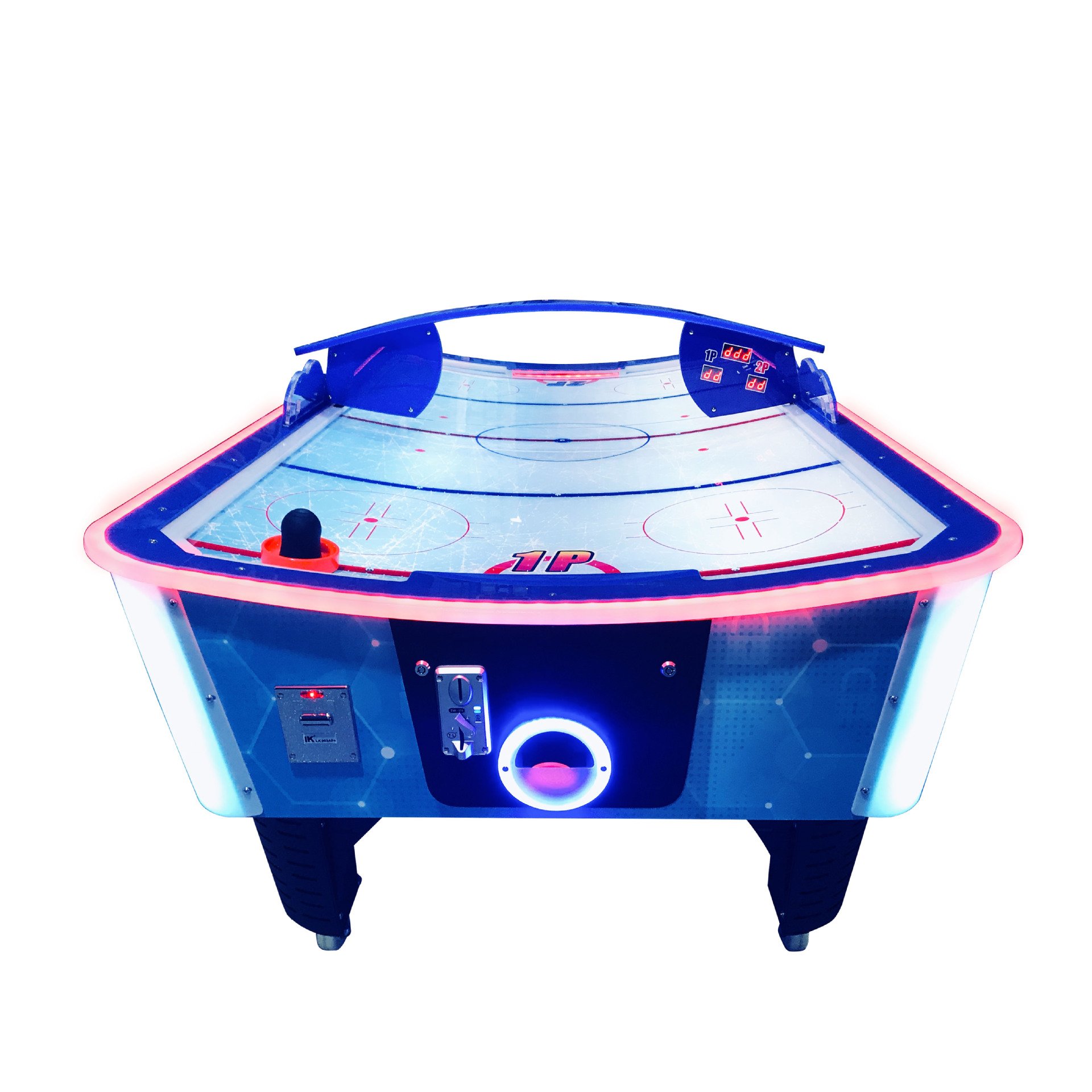 Factory Wholesale size air hockey table game indoor sport toy game folding wooden Coin Operated ice hockey