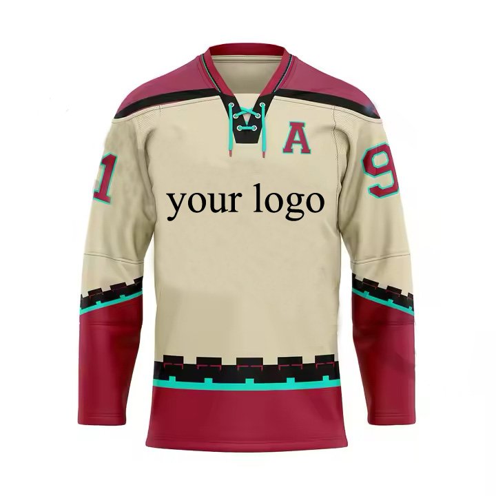 New design wholesale team hockey jersey team jersey custom sublimated hockey jersey