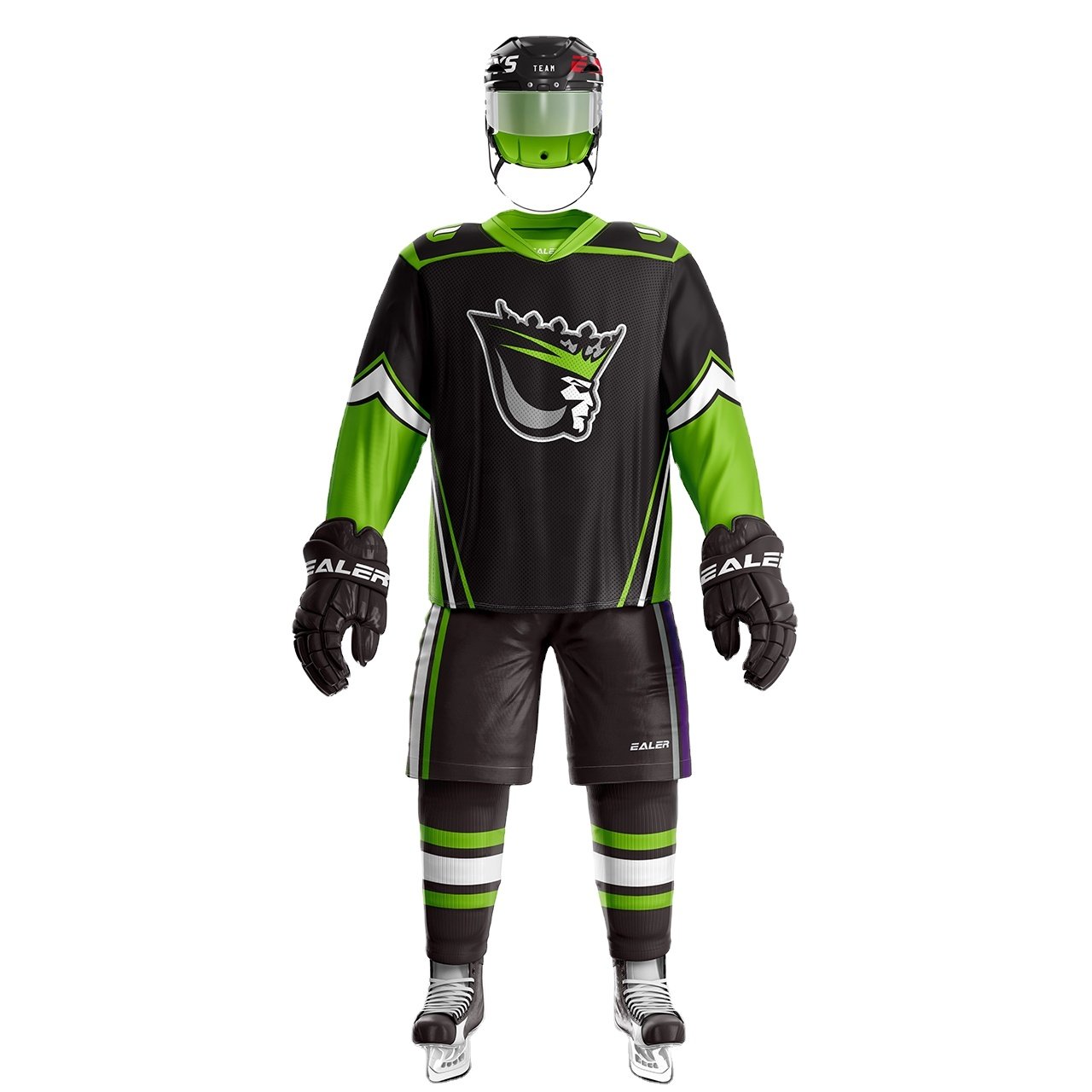 OEM custom made oversized ice hockey jersey Premium Quality sublimation ice hockey Uniform set Uniform