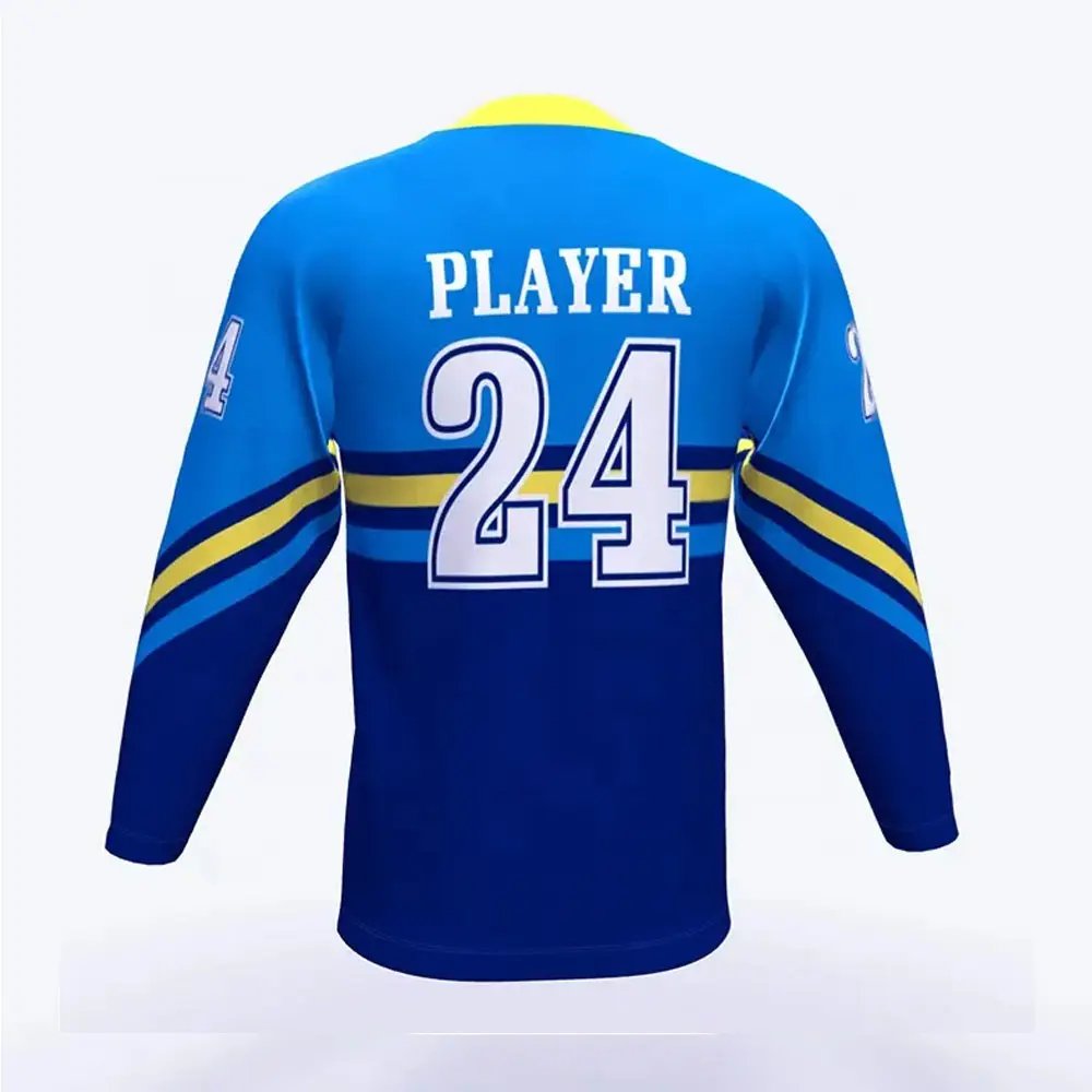 Best Selling Custom Plain Color Ice Hockey Jersey Good Quality Ice Hockey Jersey For Men Hockey Jersey In Cheep Price