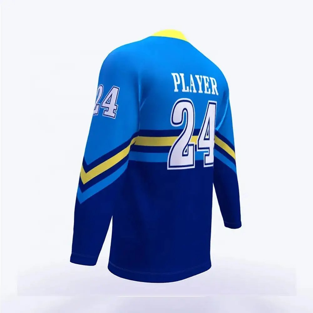 Best Selling Custom Plain Color Ice Hockey Jersey Good Quality Ice Hockey Jersey For Men Hockey Jersey In Cheep Price