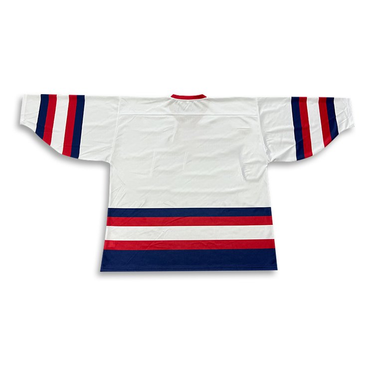 Wholesale Custom Hockey Jersey with Team Logo Uniform Style OEM for Sports Wear Sublimation Printing Graphic Design
