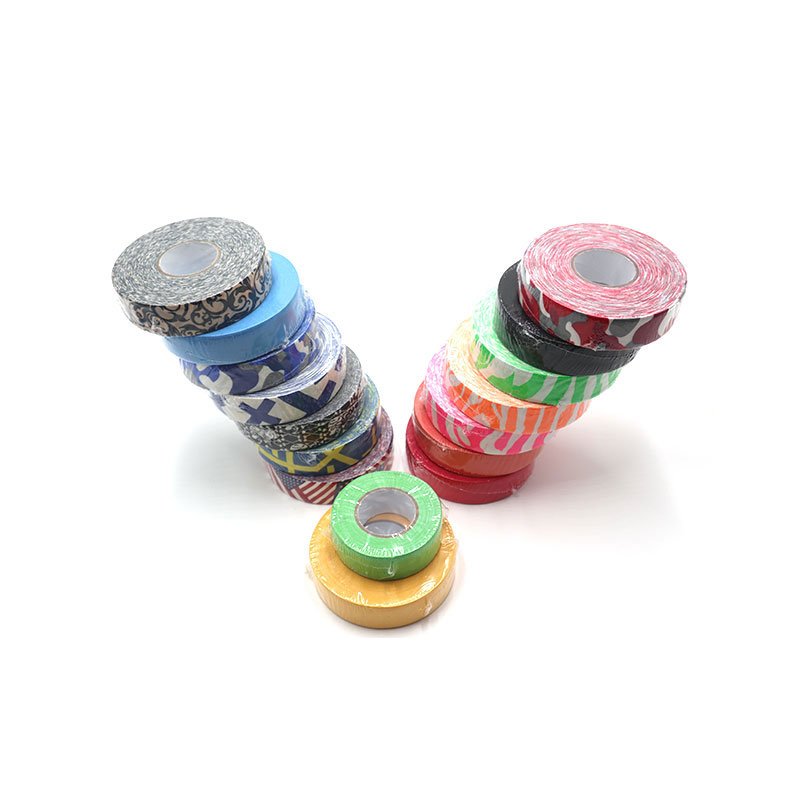 Manufacturers Wholesale Woven Cotton Custom Picture Logo Ice Hockey Stick Tape