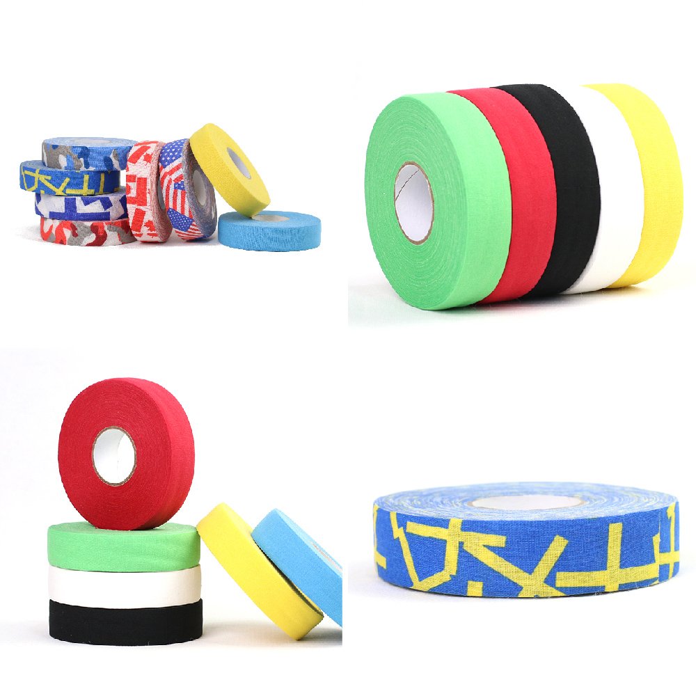 2.5x25m Customization Hockey Stick Tape Fabric Cloth Blade Anti-Slip High Tensile Strength Hockey Tape