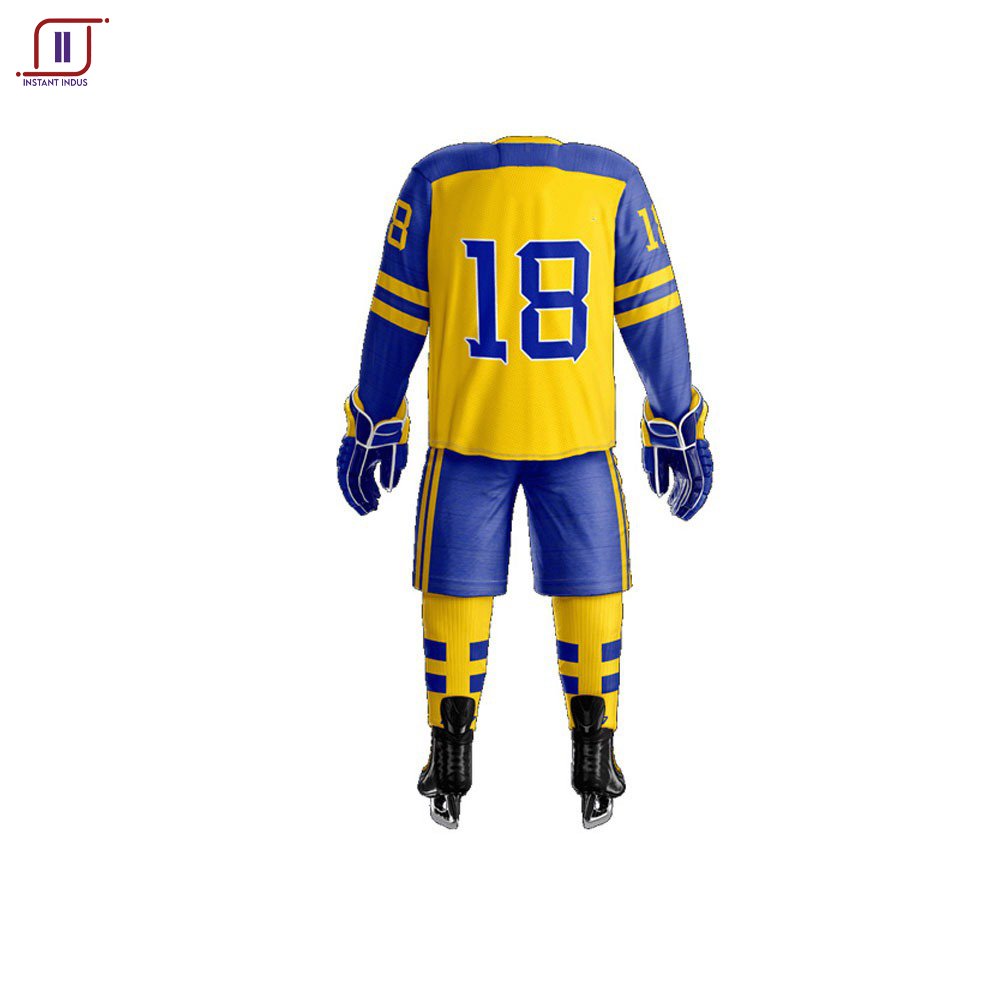 Customized premium quality factory manufactured Ice hockey custom team name Ice hockey uniform OEM