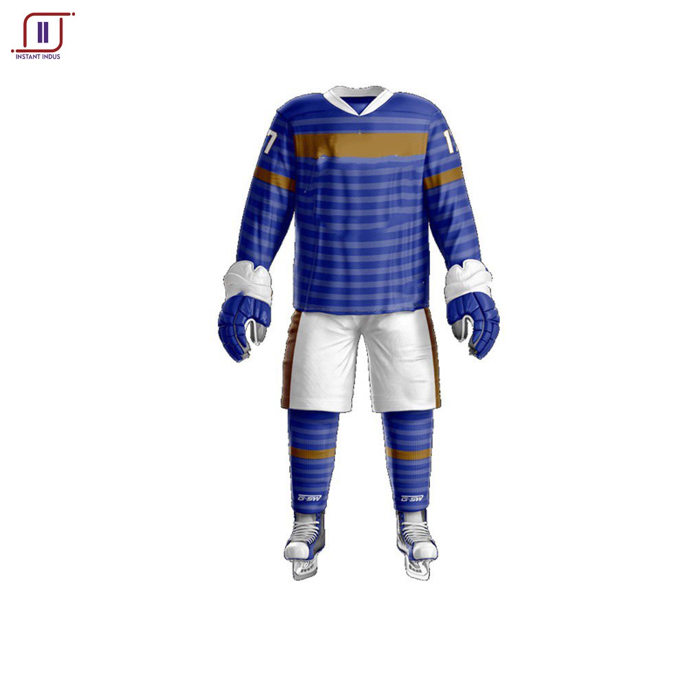Customized premium quality factory manufactured Ice hockey custom team name Ice hockey uniform OEM