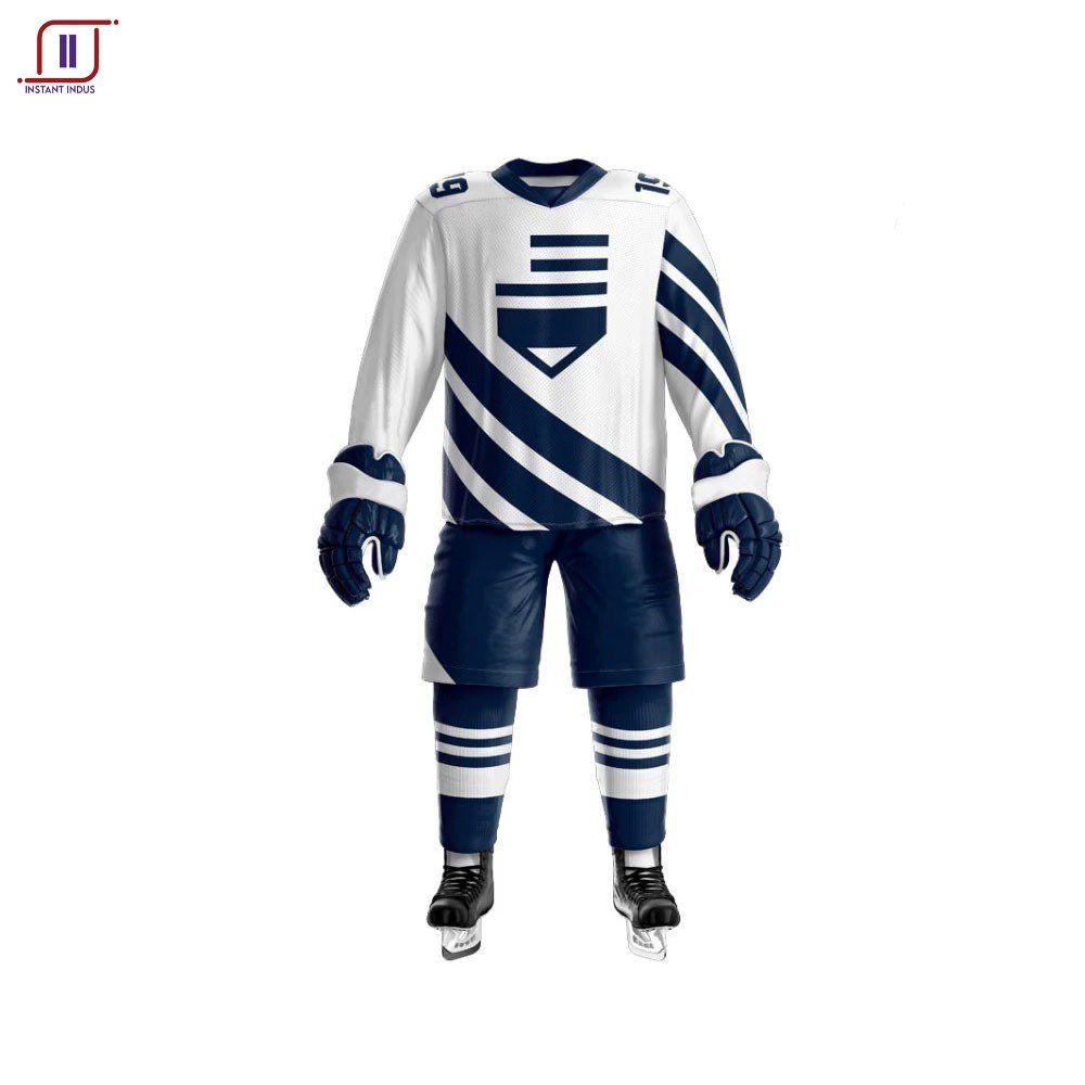 Customized premium quality factory manufactured Ice hockey custom team name Ice hockey uniform OEM