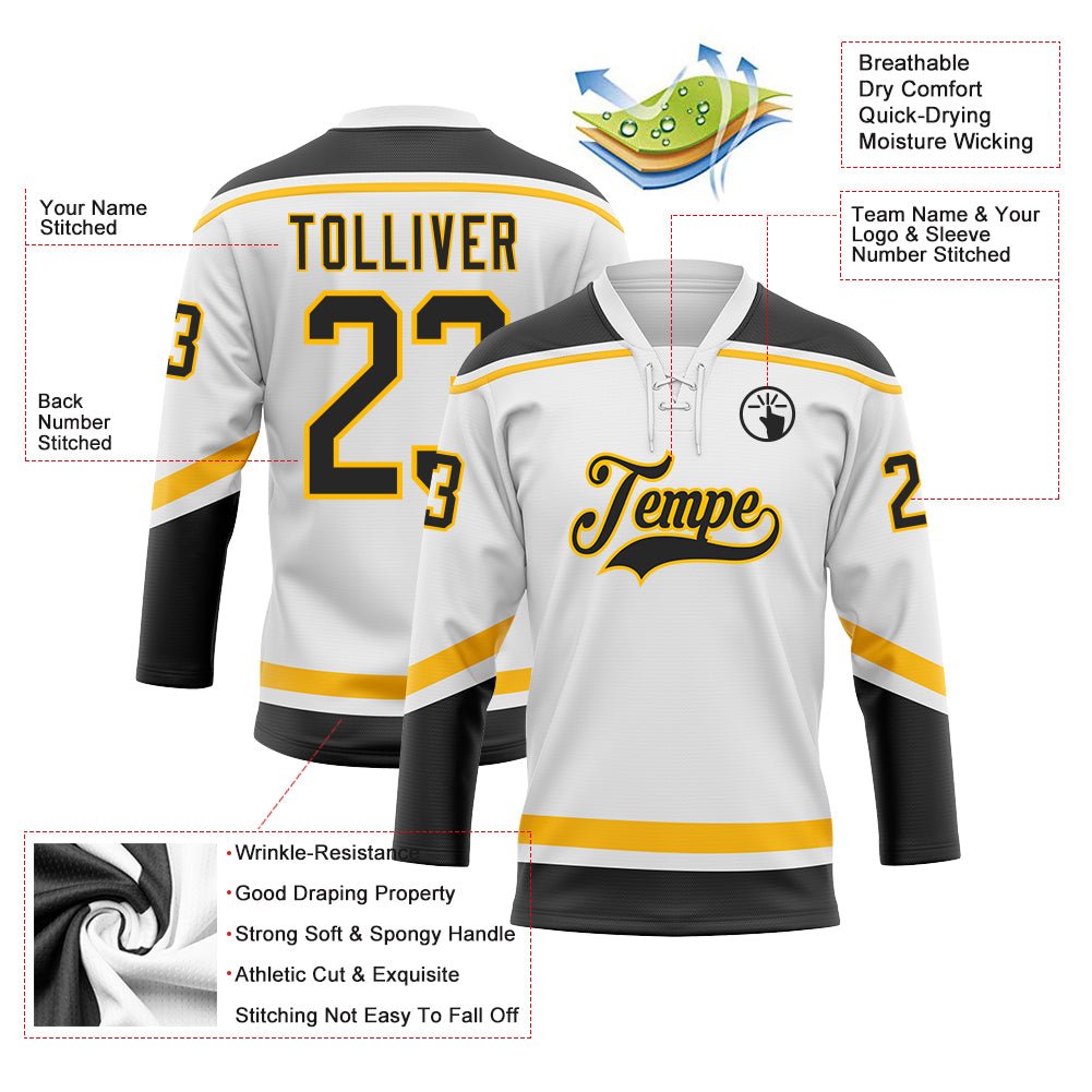 High Quality Customized Stitch Men Ice Hockey Jerseys Wholesale New Custom Ice Hockey Jersey Custom logo Jersey Breathable