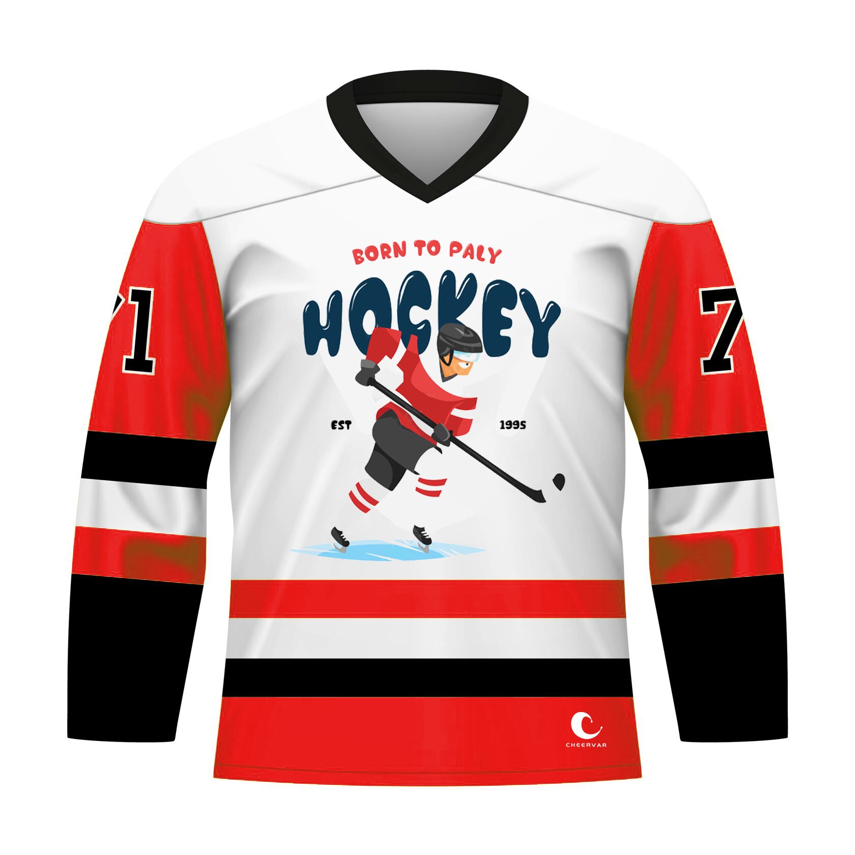 Unique Design Ice Hockey Jerseys Custom Sublimated Youth Ice Hockey Wear