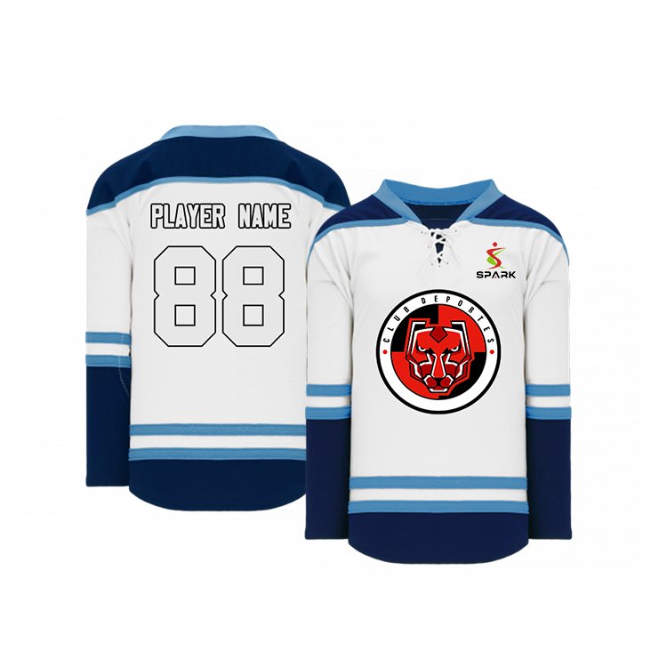 Custom Designed Sublimated Ice Hockey Jersey Unisex Ice Hockey Wear with Team Name for Club