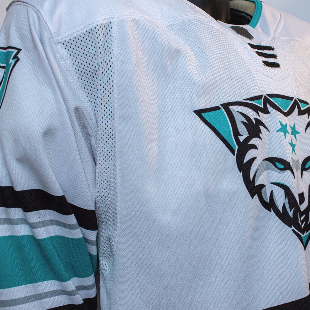 custom made sublimated reversible junior hockey jerseys