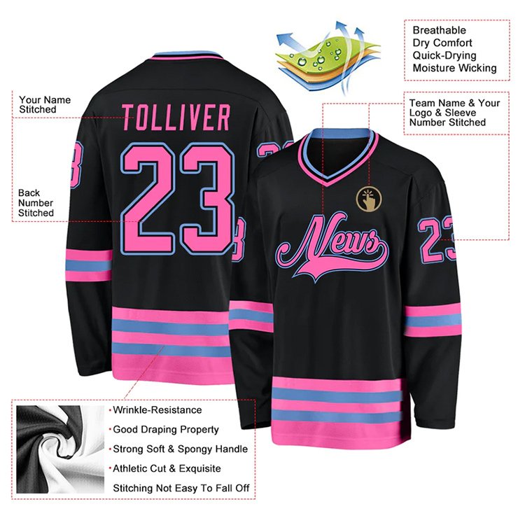 Sublimated Ice Hockey Jerseys Custom Reversible Hockey Jerseys