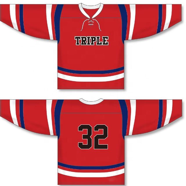 Custom Sublimated team Ice Hockey Jerseys made in China