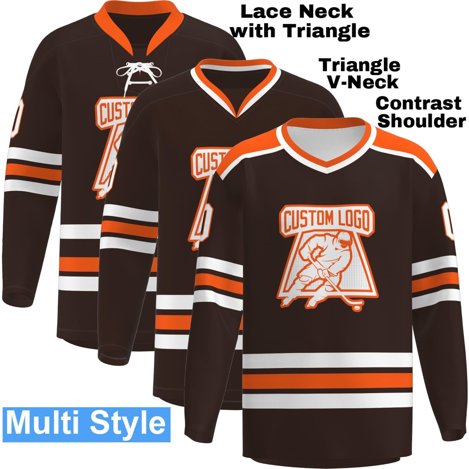 High Quality Sublimation Sportswear Ice Hockey Jersey Fast Drying Breathable Ice Hockey Uniform