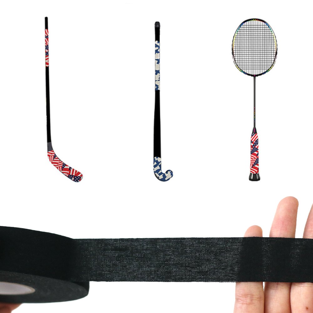 Wholesale CE Certified Custom Logo Cloth Adhesive Ice Field Hockey Stick Grip Tape Sport tape