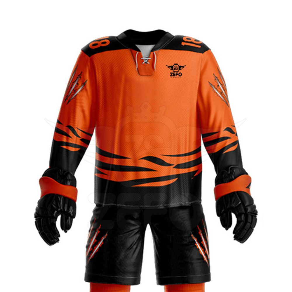 Latest Design New Arrival Ice Hockey Uniform Polyester Made High Quality Ice Hockey Uniform