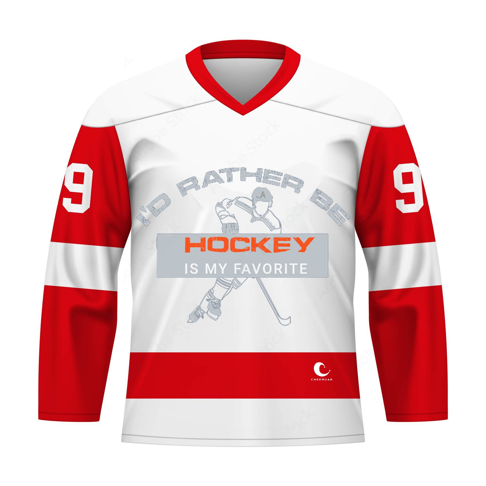 Unique Customized Sublimated Ice Hockey Jerseys Trendy Breathable Youth Ice Hockey Wear