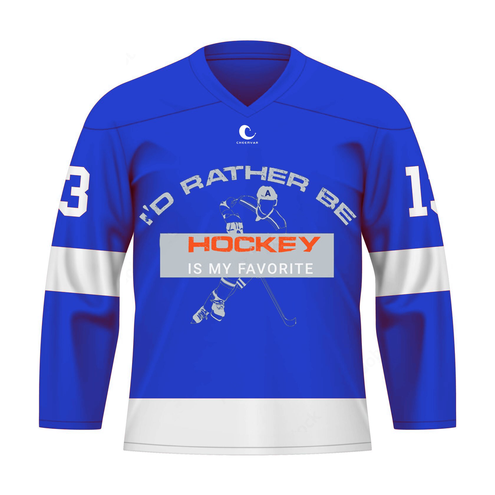 Unique Customized Sublimated Ice Hockey Jerseys Trendy Breathable Youth Ice Hockey Wear
