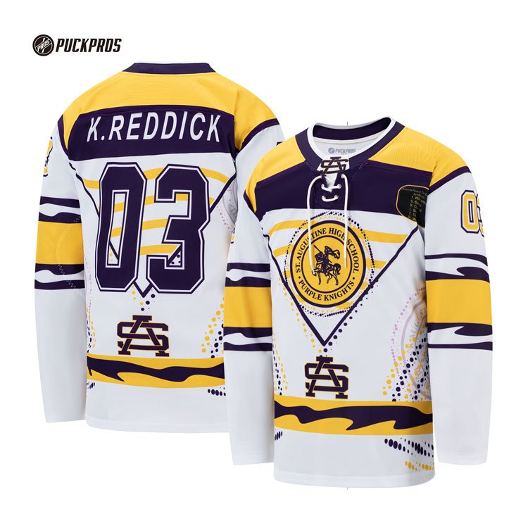 High Quality Men's Sublimation Ice Hockey Jersey Custom Team Uniform Hockey Jersey