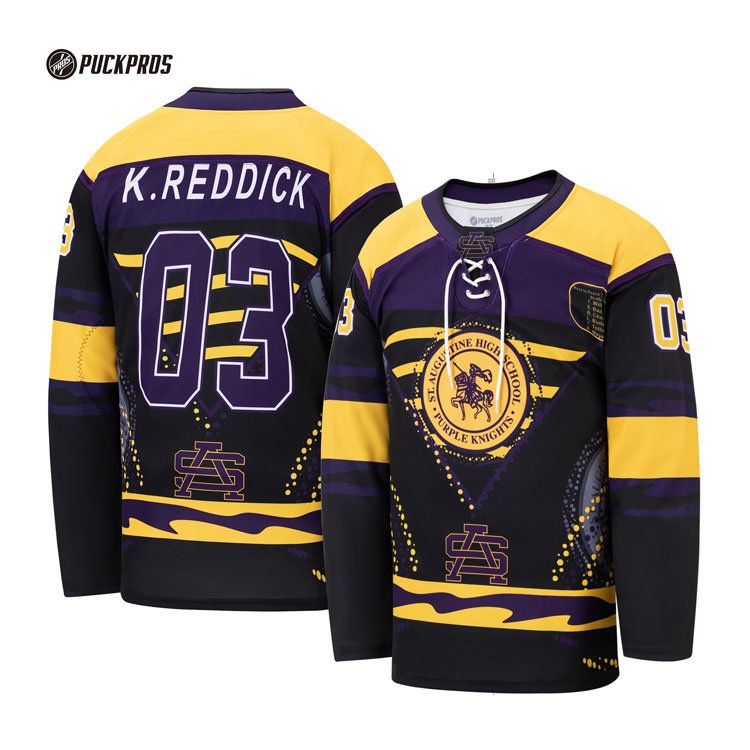 High Quality Men's Sublimation Ice Hockey Jersey Custom Team Uniform Hockey Jersey