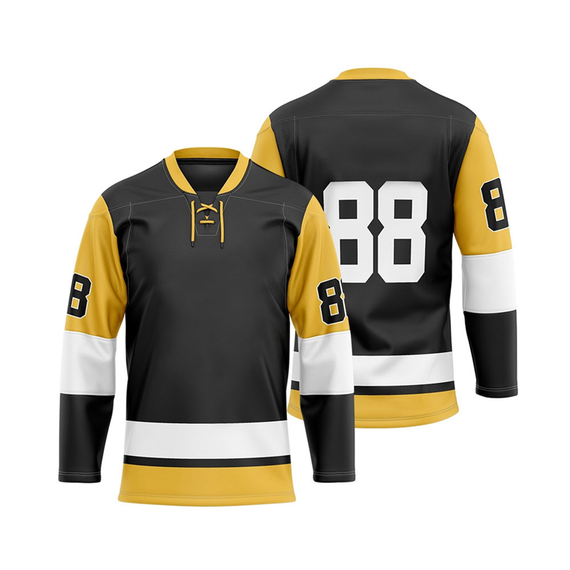 Custom Logo Professional Ice Hockey Wear Polyester Team Practice Jersey Hockey Uniforms