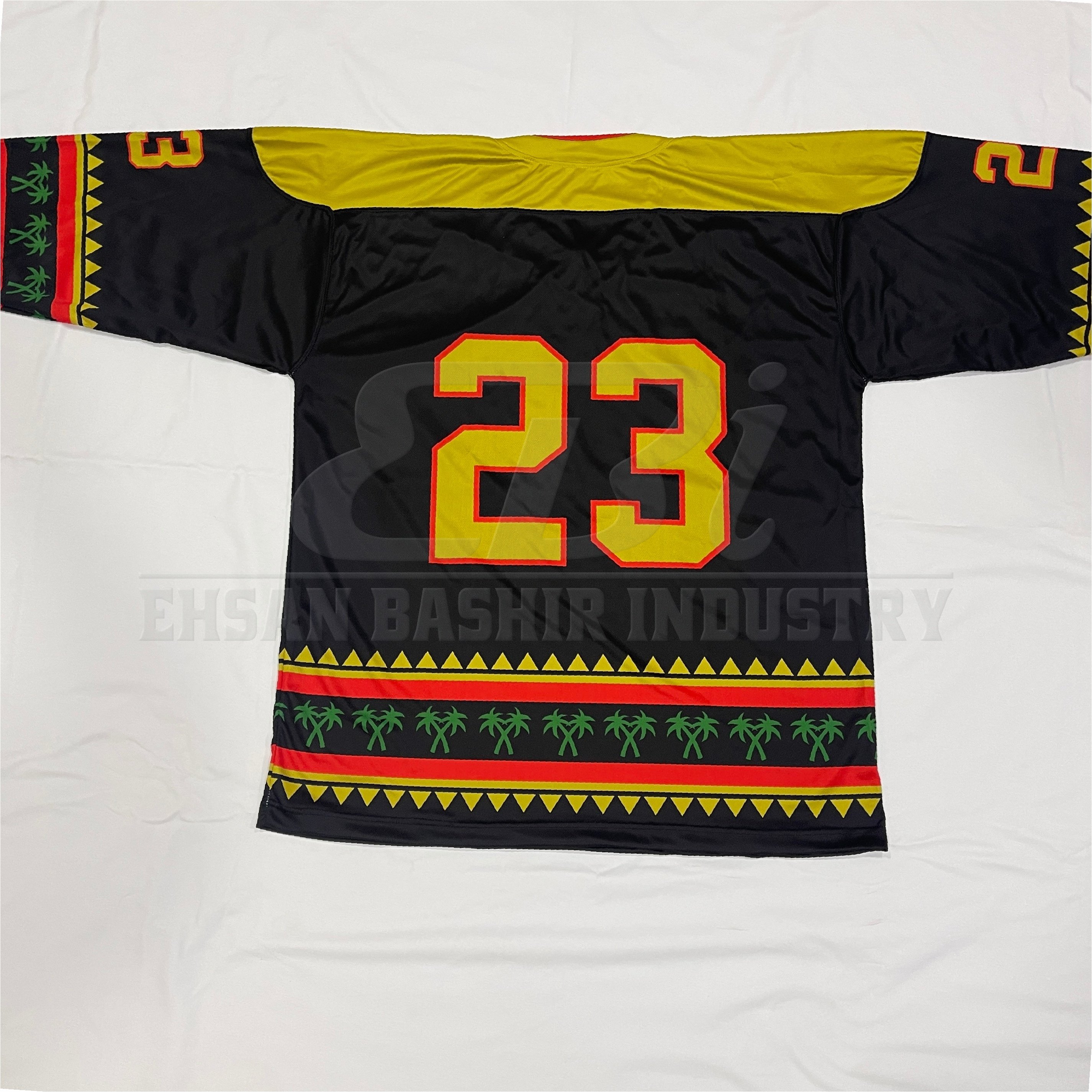 top quality Custom made sublimated ice hockey jersey custom printed ice hockey jerseys top manufacturer made in Pakistan