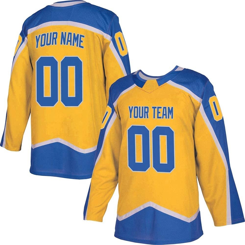 Best Quality Ice Hockey Jersey Good Material Used Sportswear Comfortable Sublimation Printing Low Price Custom Size OR Logo