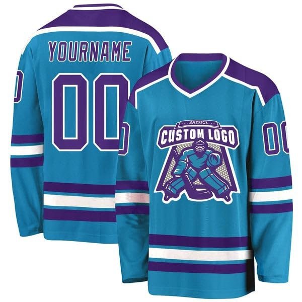 2024 Quick-Dry custom reversible hockey and ice hockey jersey sublimated