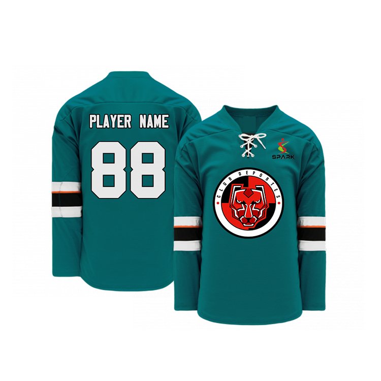 Cheap Wholesale Custom Sublimation Hockey Jersey Men Goalie Practice Ice Hockey Jersey Professional Custom Design Hockey Jersey