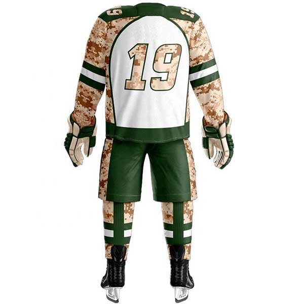 Superb Quality Unisex Ice Hockey Uniform Comfortable and Breathable New Arrival with OEM Team Name Printed