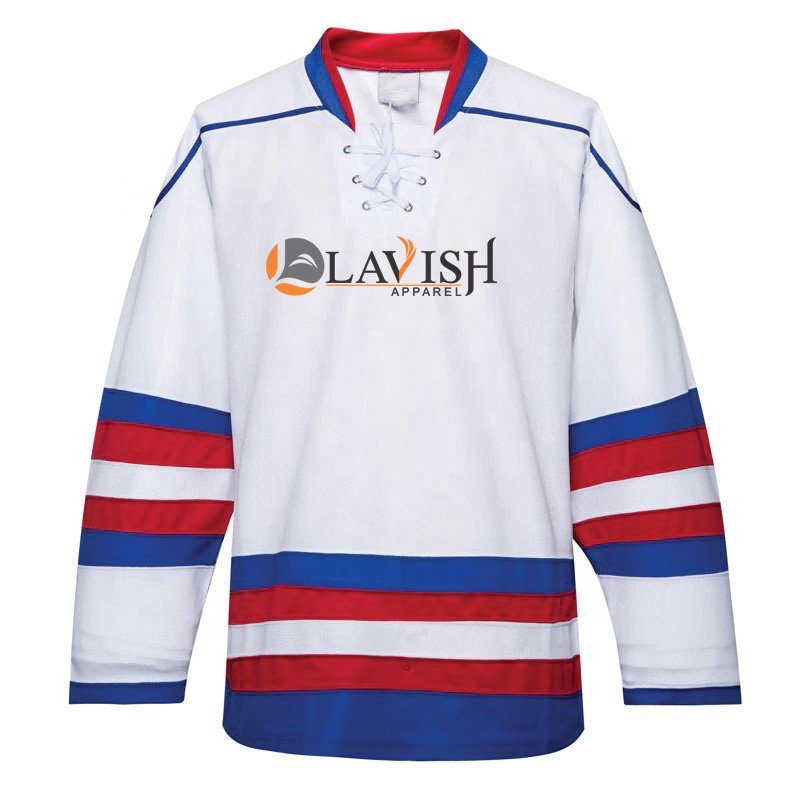 Wholesale Sublimation Custom Ice Hockey Jersey Sublimated Hockey Jersey set Sports Hockey Shirt