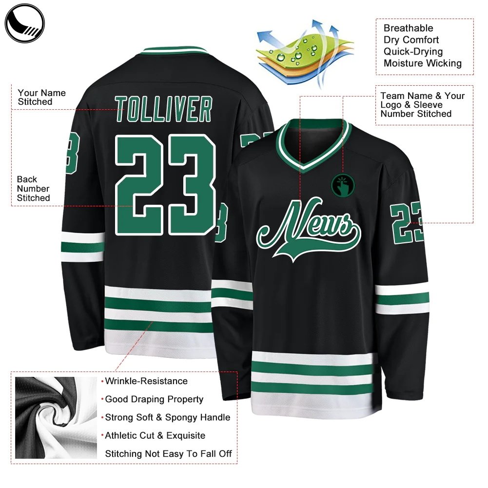 BETHERIVAL Best Selling High Quality Hockey Jersey Embroidery Custom Ice Hockey Uniform Jersey
