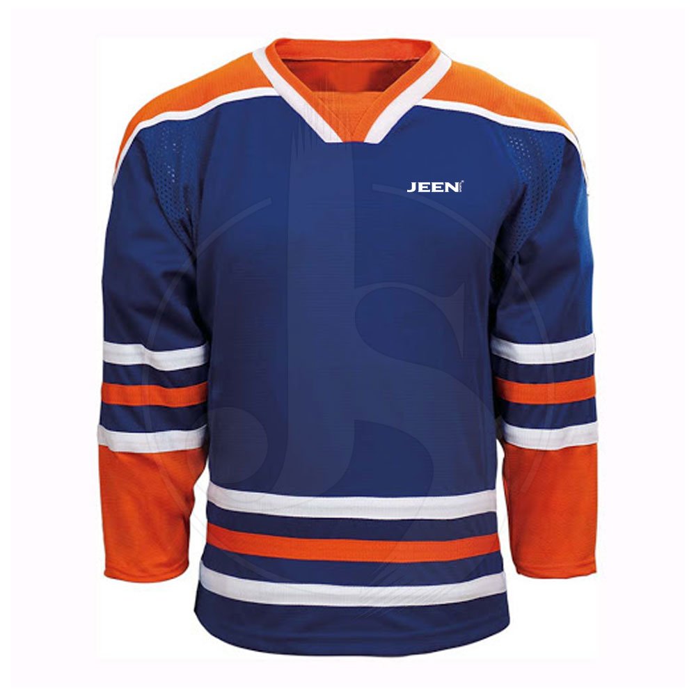 Custom Logo 2021 Wholesale Youth Ice Hockey Jersey