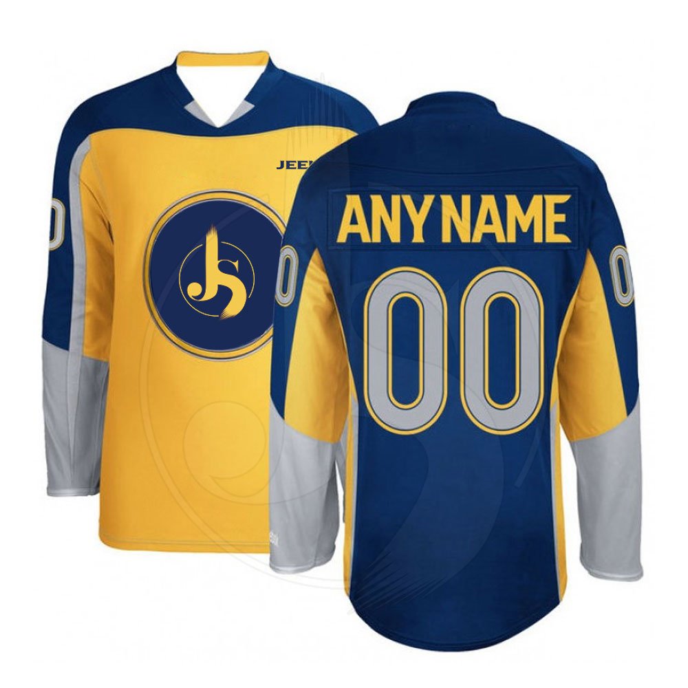 Custom Logo 2021 Wholesale Youth Ice Hockey Jersey