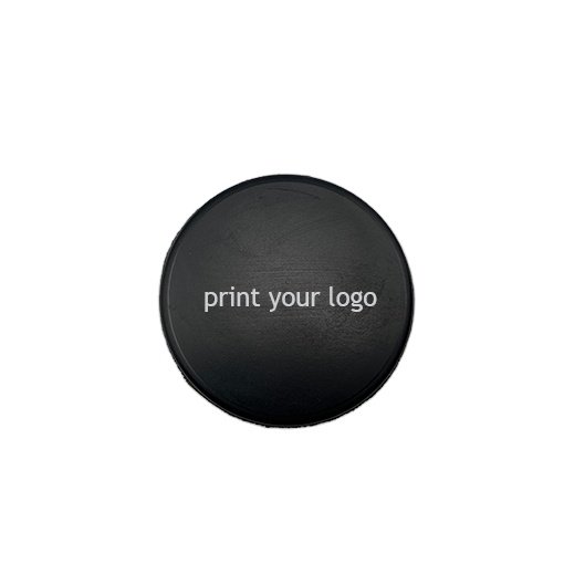 Customized Logo Acceptable Black Hockey Puck Durable Hard Puck Rubber Puck