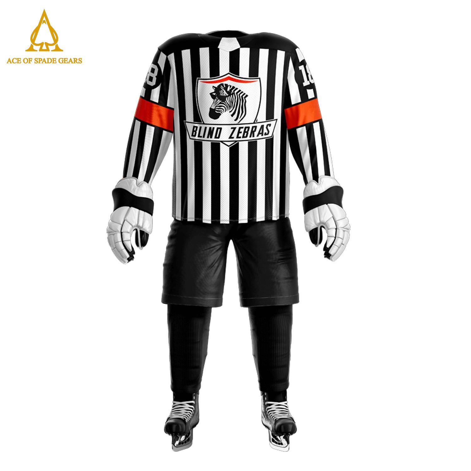 Premium Quality Factory Manufacture Ice Hockey Jersey And Pant Sets Wholesale Price Ice Hockey Uniform