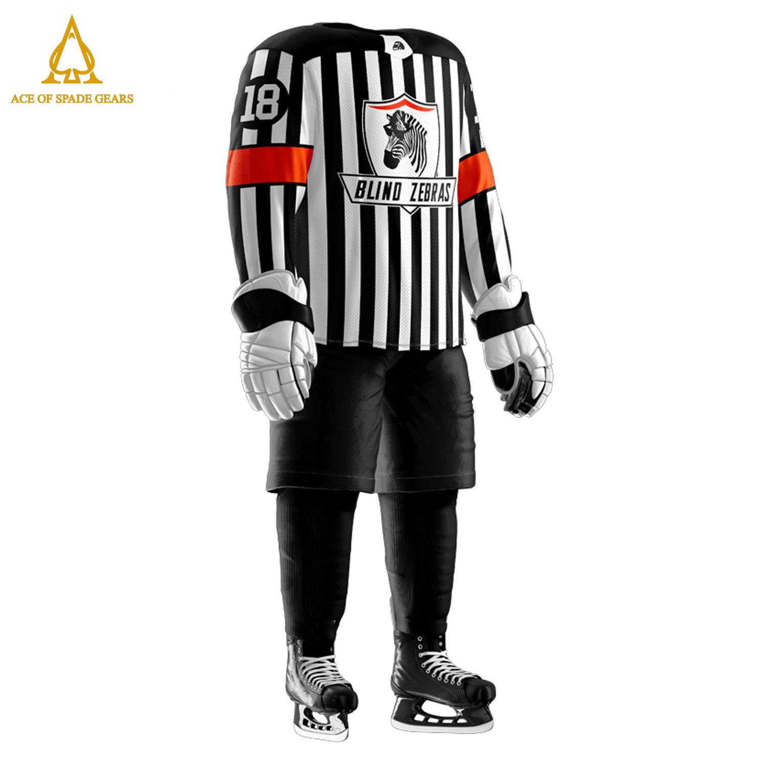 Premium Quality Factory Manufacture Ice Hockey Jersey And Pant Sets Wholesale Price Ice Hockey Uniform