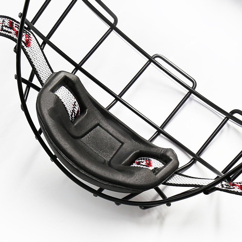 Senior Ice Hockey Cage Polycarbonate And A3 Steel Combo For Helmet Full Face Protection Ice Hockey Visor