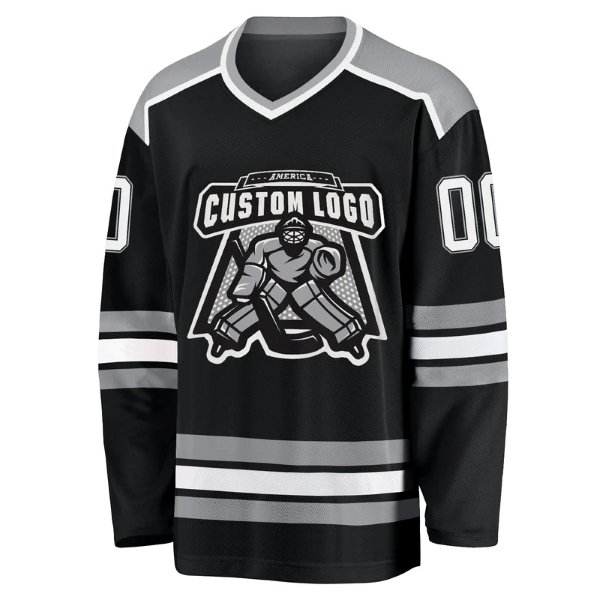Team Canada Ice Hockey Jersey Design Wholesale Sublimation Breathable Hockey Uniform top quality mesh
