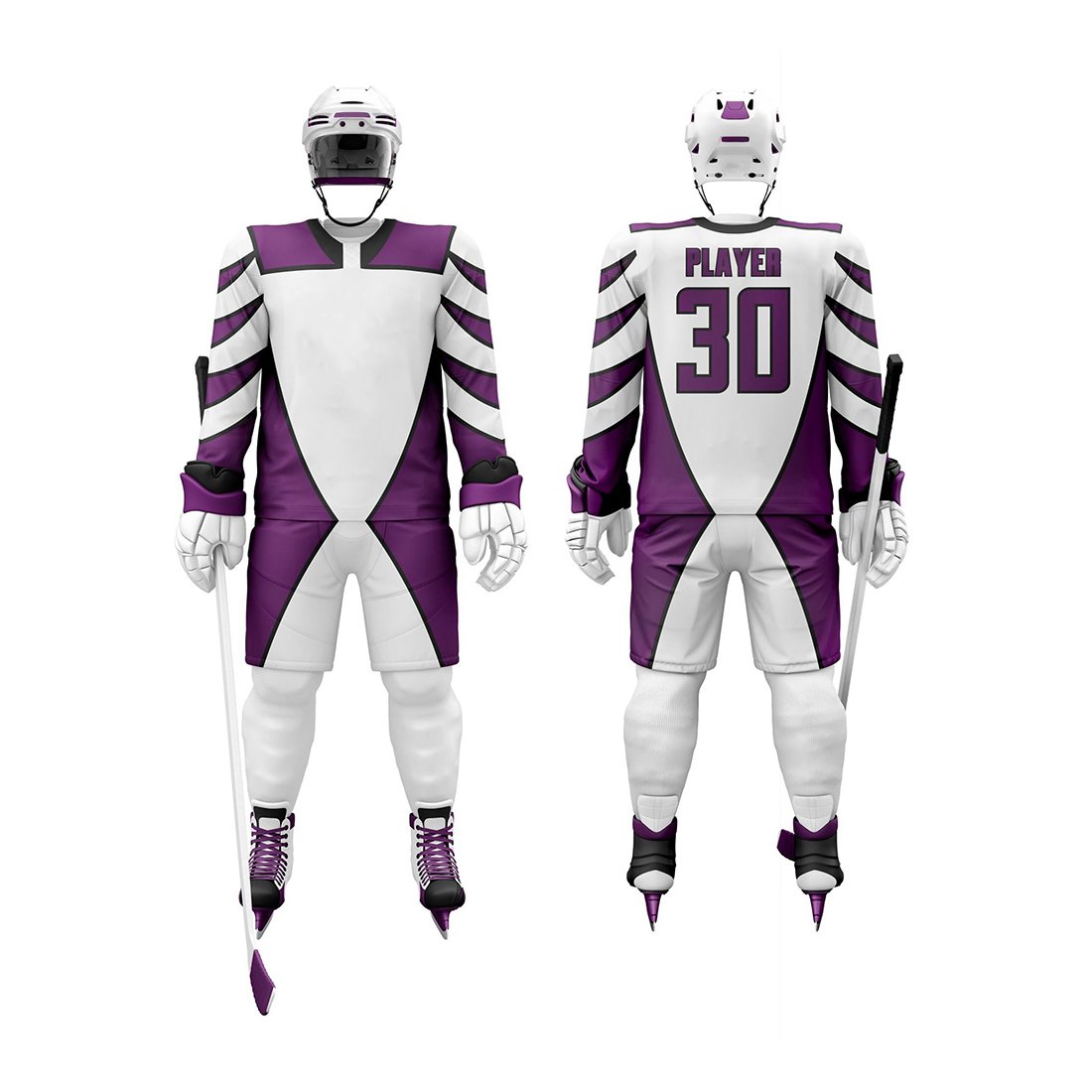 Most Popular Design Your Own Logo Ice Hockey Uniform Plus Size Ice Hockey Uniform For Adult