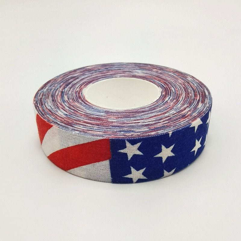 Manufacturers 1inch*82FT White Cotton Fabric Cloth Wholesale Tapes Stretch Ice Hockey Grip Stick Tape