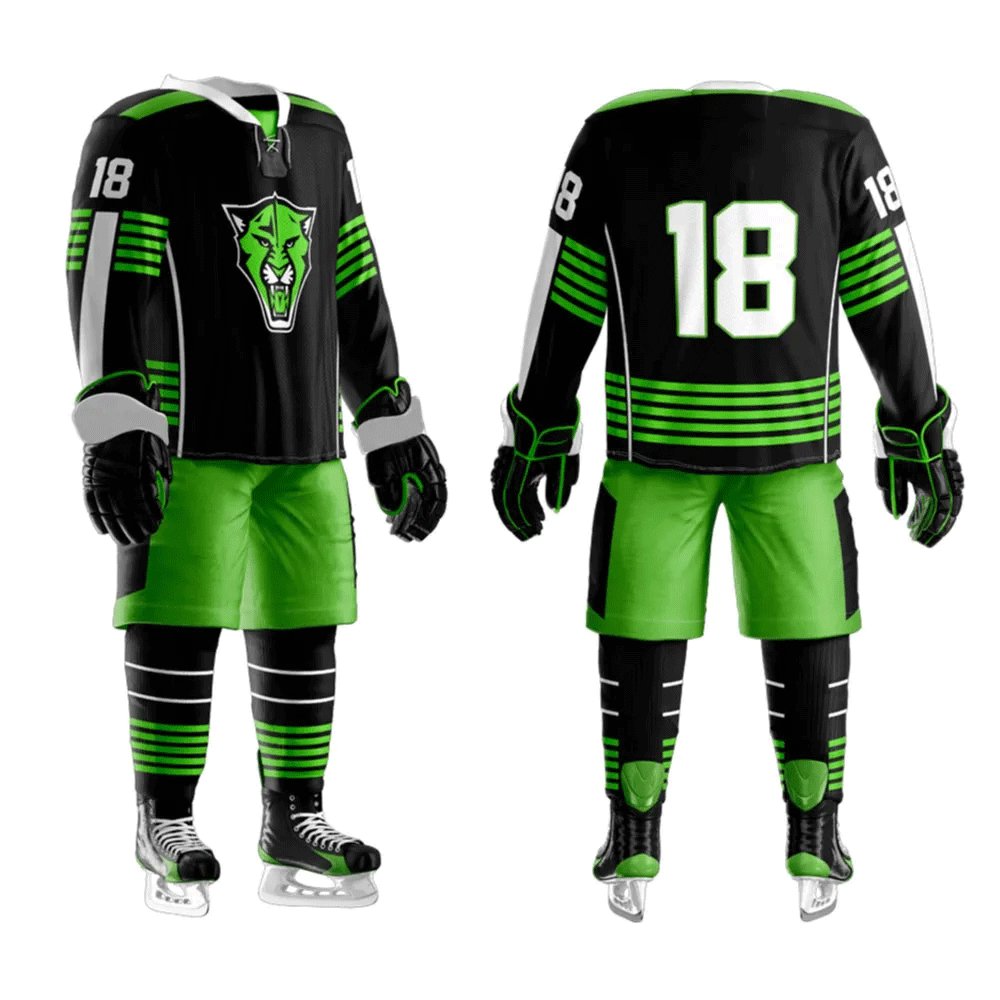 High Quality Unisex Ice Hockey Uniforms Custom Large Size Men's New Wholesale Shorts High Printing Technics for Your Team