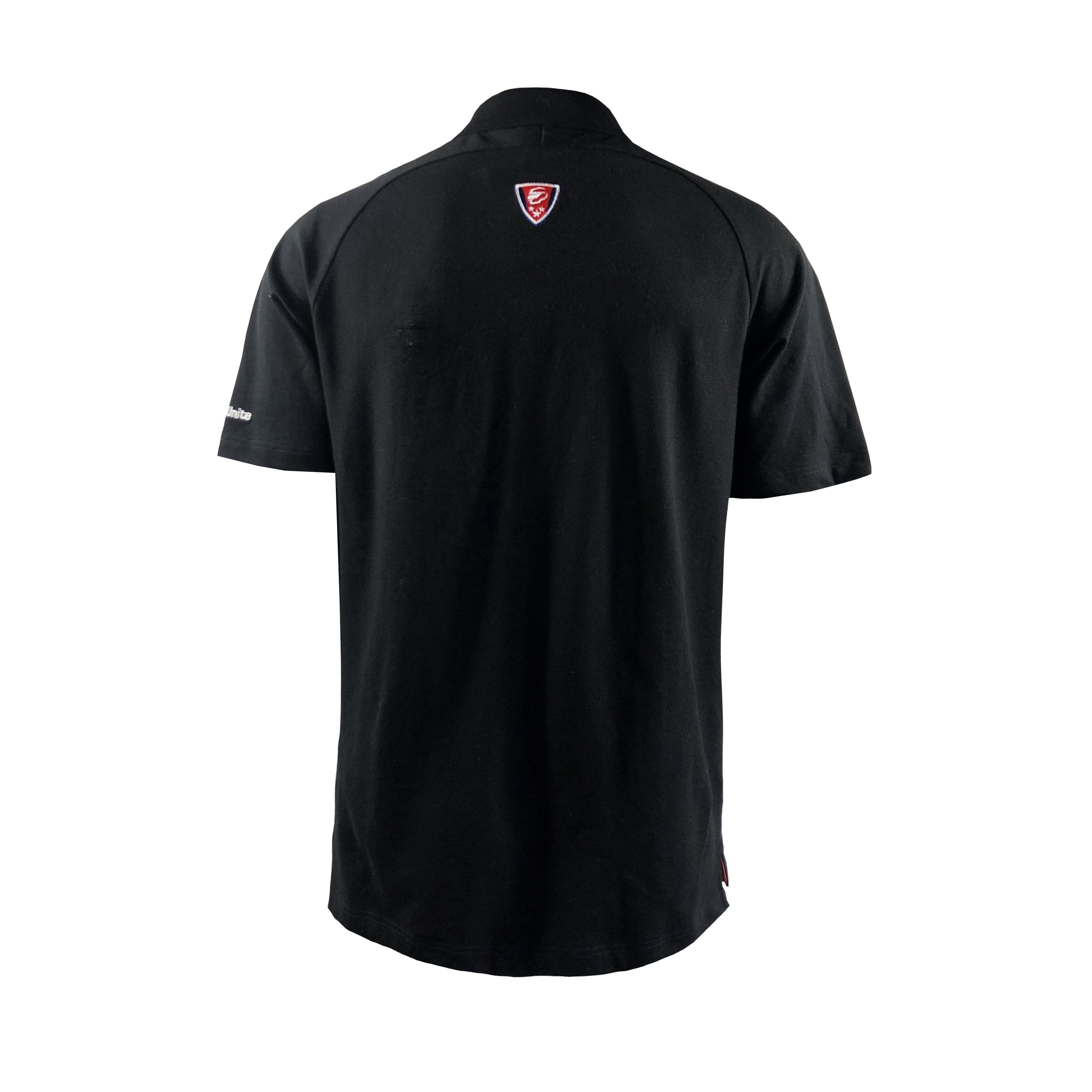 Custom Logo Men Tennis Shirt Quick Dry Clothes Men's Polo Shirts Team Game Short Sleeve Black 1 Piece Sportswear Polybag Adults