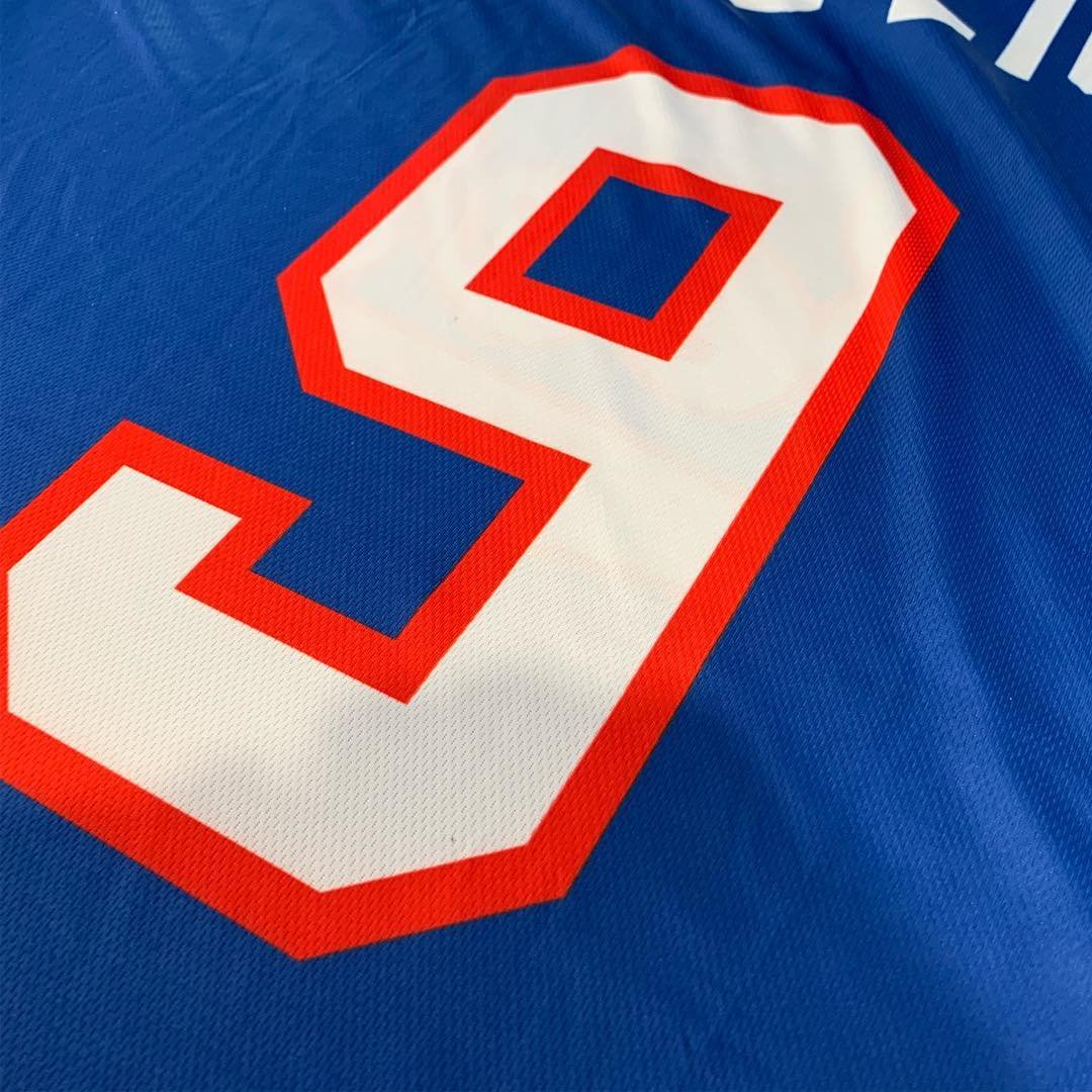 Heat-transfer Printing Christmas short sleeve hockey jerseys hockey jersey custom logo reversible hockey jersey