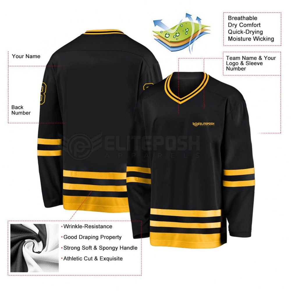Bulk Quantity Ice Hockey Jersey In Stock Men's Ice Hockey Jersey Customized Your Own Sports Jersey
