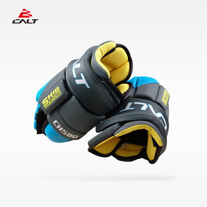 Hot selling Durable Nylon Ice Hockey Gloves Full Finger Anti-Slip Sports Gloves