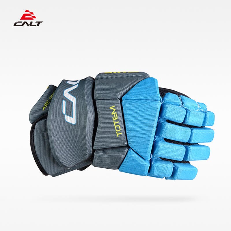 Hot selling Durable Nylon Ice Hockey Gloves Full Finger Anti-Slip Sports Gloves