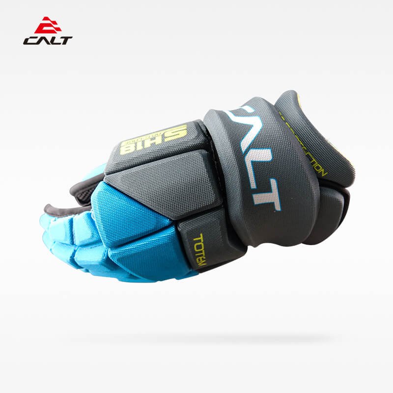 Hot selling Durable Nylon Ice Hockey Gloves Full Finger Anti-Slip Sports Gloves