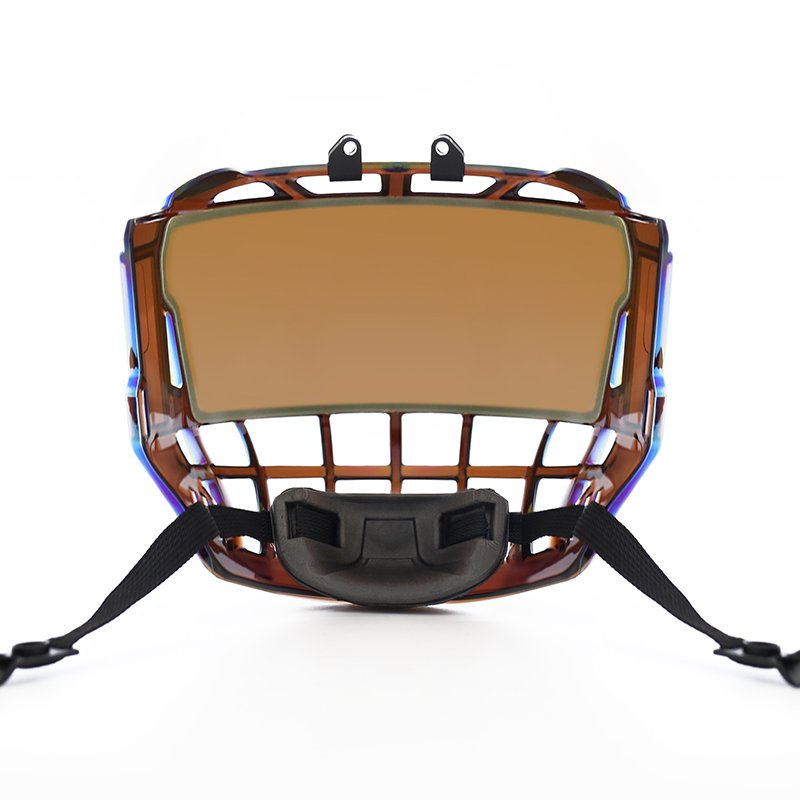 OEM/ODM Supported Factory Ice Hockey Anti-Fog & Anti-Scratch Visor on Both Sides for Ice Hockey Players